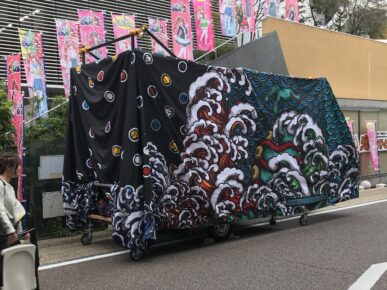 飯田市丘のまちフェスティバル獅子舞オロチ